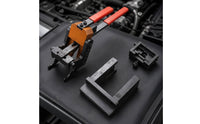 Engine Cylinder Part Eccentric Shaft Clamp Tool Black and Orange Eccentric Shaft Clamp Tool Tempered Steel Cylinder Part Spring Compressor