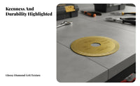 Tile Grout Removal Advanced Brazing Technology Tile Cutter Wear-Resistant Angle Cutting Disc for Tilers, Professionals, Workshops