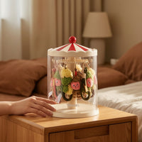 Stuffed Figure Display Case Transparent Accessory Hanger Stand Figure Display Case Compact Showcase Unique Design for Collectors
