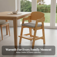 Japanese design Adjustable Wooden Learning Chair Grows with Your Child Height-Adjustable Wooden Chair Multifunctional children's Furniture Multi-Purpose for Preschoolers, Toddlers, Parents, Dining Room, Homeschool Environment, Playroom, Classroom