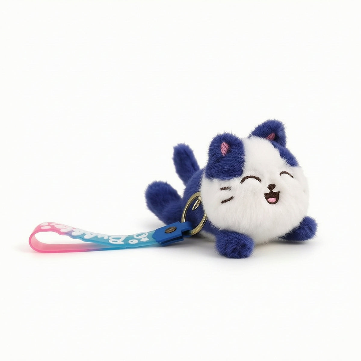 Soft Toy Cat Keychain Tiny-Cat Soft Toy Keychain Bag Charm Furry Pendant High-Quality for Girls, Backpack, Handbag