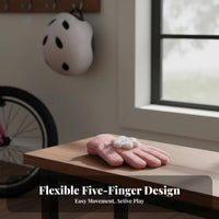 Soft & Comfortable children's Cartoon Gloves Thickened Full Finger Winter Gloves Windproof for Children 6-12, Students, School, Cycling