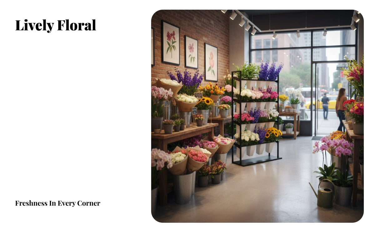 Large Capacity Multi-Tier Florist Rack Space-Saving Tiered Flower Container Holder Stable and Sturdy Frame Storage Fixture Easy Assembly for Wedding Planners, Shop Owners, Homeowners, Balcony, Patio, Living Room