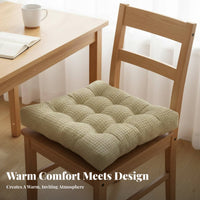 Non-Slip Thick Tatami Seat Cushion Thickened Thick Chair Pad Warm for Students, Office Workers, Dining Room, Classroom
