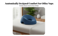 Face Cradle Pillow Ergonomic Support Memory Foam Pressure Relief for Massage