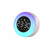 Silent Operation Digital Clock Night Light Snooze Function Bedside Music Clock Large Screen Display for Children, Teens, Dormitory, Desk