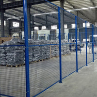 Industrial Welded Wire Mesh Partition Panel for Warehouse & Workshop Safety