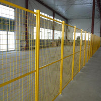 Industrial Welded Wire Mesh Partition Panel for Warehouse & Workshop Safety