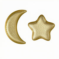 2 Pieces Moon Star Tray Shallow Profile Table Decor Easy to Clean for Display