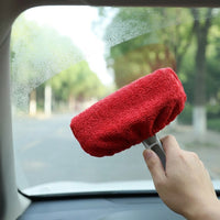 12 Piece Car Glass Cleaner Window Cleaning Equipment, Window Cleaning Kit, Car Window Cleaner for Anti Fog, Scratch-Resistant Microfiber Tool