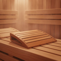 Wooden Sauna Backrest Slatted Sauna Backrest Ventilated Accessory for Steam Room