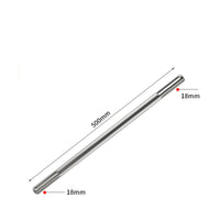 Extended Extension Adapter Straight-Shaft Masonry Tool Extension Alloy Steel Hardware for Masons, Deep-Hole