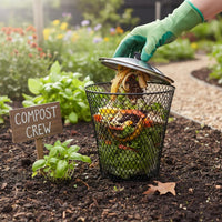 Inground Worm Composter Easy Install in Ground Compost Bin Worm Composting Bin Low Odor