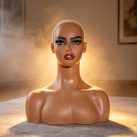 Hairpiece Display Head Display Mannequin Head Easy to Use for Salon Owners
