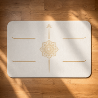 Mini Rubber Yoga Handstand Mat Non-slip Portable for Pilates Meditation