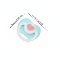 OB11 Doll Pacifier Cute Design Doll Pacifier Reusable Hobby Supply