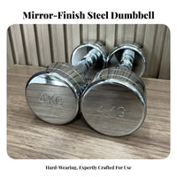 Fixed Dumbbell Long-Lasting Fixed Weight Dumbbell Compact Size Fitness Equipment for Home Gym Users, Personal Trainers, Beginners, Strength Training, Workout, Full Body Exercise