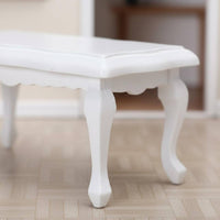 1:12 Scale Coffee Table Photography Prop Miniature Tea Table Fine Craftsmanship for Hobbyists