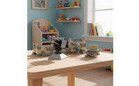 Customizable Layout MOC Scenery Module Modular Fortress Wall Set Building Block Base Kit for Hobbyists, Collectors, Adults, Display