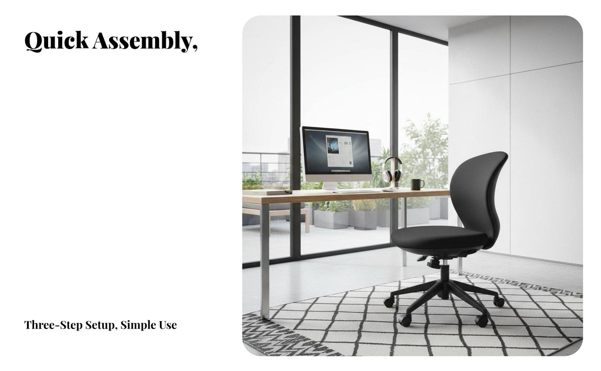 Ergonomic Task Chair Height Adjustable Mesh spine rotate Chair Sturdy Construction Office Furniture for Students, Adults, Study Room, Workspace