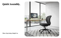 Ergonomic Task Chair Height Adjustable Mesh spine rotate Chair Sturdy Construction Office Furniture for Students, Adults, Study Room, Workspace