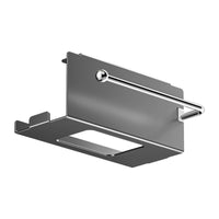 Under Cabinet Paper Towel Holder Easy Access Design Under Shelf Tissue Box Holder Strong Load-Bearing Hanging Storage Rack for Washroom
