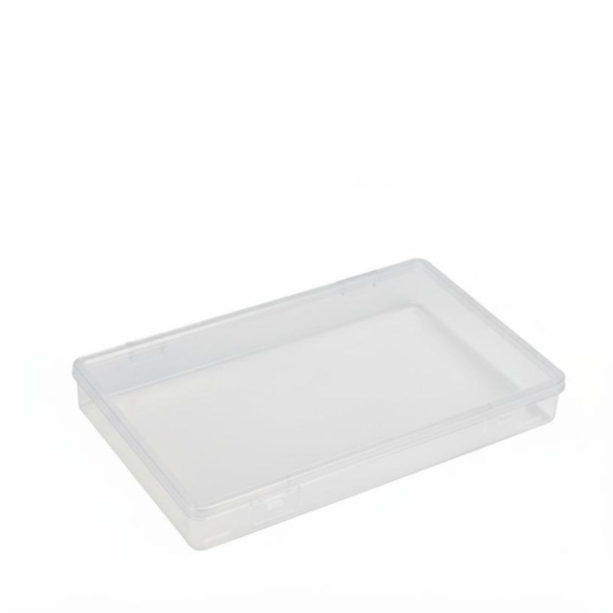 Small Clear Plastic Box Multipurpose Mini Storage Box Lightweight for Craft Room