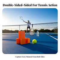 3D Printed Tennis Net Phone Holder Tool-No-Tool Installation Tennis Match Recording Mount Lightweight and Portable