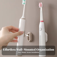 Easy Installation Wall Mount Remotes Organizer Space-Saving Punch for Students, Dorm Room, Washroom