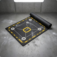 Wear-Resistant Agility Training Mat Non-Slip Footwork Training Mat Quick-Drying Sports Gear Water-Absorbing for Stepping Exercises