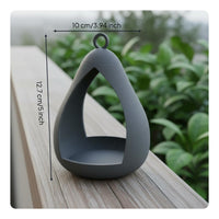 Easy to Hang Hanging Bird Feeder Outdoor Use Plastic Bird Feeder