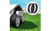 2 Pieces Black Replacement Tire Shock Absorption Deep Groove Tire Cushioning Vehicle Part