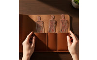 4 Pieces Flat Fashion Figure Template Exact Body Template Ruler Transparent Fashion Illustration Ruler Set Slim for Garment Design