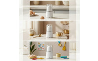 One-Button Electric Egg Shaker Automatic Egg Scrambler with Dome Cover Portable Gadget Built in Battery for Home Cooks