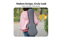 Ukulele Case Padded Lightweight Ukulele Case Musical Instrument Accessory Soft Interior Wear-Resistant for Storage, Gigging