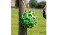 Horse Treat Ball Open-Lattice Feeder Toy with Geometric Cage Boredom Breaker Hay Ball for Horses, Ponies, Stall, Paddock