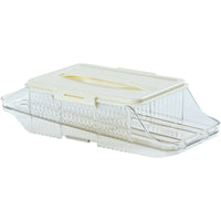 Automatic Rolling Egg Holder Slim Egg Storage Container Tidy for Kitchen