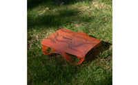 Food-Grade PP Card-Style Folding Table Lightweight Portable Small Table Compact Outdoor Furniture for Camping, Picnics