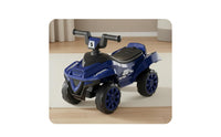 Infant Balance Bike, 4-Wheel, No Pedals, Indoor Walker, Music, Ages 1-3
