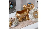 Elephant Tissue Box Holder Glossy Elephant Tissue Box Cover Stylish for Coffee Table