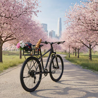 Mountain Bike Rear Carrier Long-Lasting Metal Bike Carrier Portable