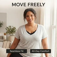 Ladies Bras Non Wired Padded Support for Plus Size Women, T-Shirt Comfort with Minimizer Design for Sagging Breasts, Wide Back Coverage