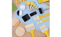 20 Pieces Scrapbooking Kit with Cutting Mat Complete Paper Craft Tool Kit Reusable Collage Tools for Hobbyists