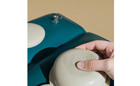 Inflatable Footstool Waterproof Inflatable Footrest Ergonomic Ottoman with Air Pump for Campers, Camping, Home