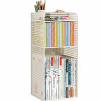 2-Tier Wireframe Rack Sturdy Construction 2-Tier Display Rack Easy Assembly