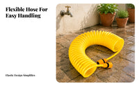 Retractable Coiled Pipe Abrasion-Resistant Spiral Water Hose Long-Lasting