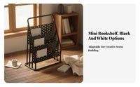 Realistic Intricate Dollhouse Newspaper Stand Handmade Miniature Magazine Rack Sturdy Construction for Hobbyists, Miniature Scene S