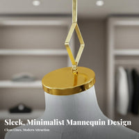 Sturdy Wooden Base Child Mannequin Torso Lightweight Kids Mannequin Torso Pinnable Kids Dress Form Stand Easy To Assemble for Photographers, Online Sellers, Fashion Designers, Window Display, Photography Studio, Trade Display, Craft Fair