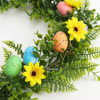 Easter Egg Garland Easter Versatile Decor Vine Realistic Artificial Egg Vine for Event Planners, Home, Indoor, Mantle, Table