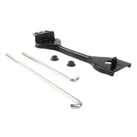Replacement Battery Fixing Bracket Kit Easy Installation Battery Hold-down Bracket with Rods Sturdy High-Strength for Automotive Repair